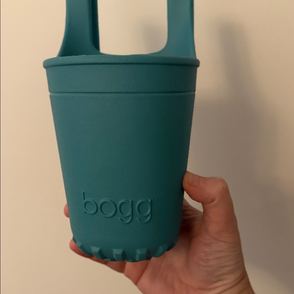 Bogg Teal Tote cup holder for bogg